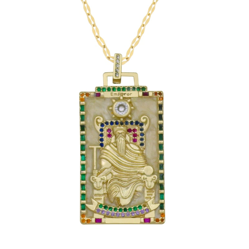 Tarot of the Major Arcana Pendant Necklace