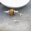 Natural Stone Ballpoint Pendulum for Dowsing & Divination