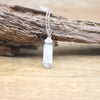 Natural Stone Hexagonal Point Pendant Necklace