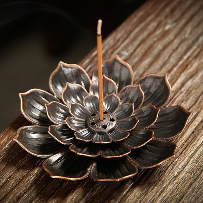 Large Lotus Leaf Incense Holer