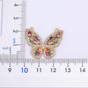 Lucky Butterfly Crystal Pendant Necklace