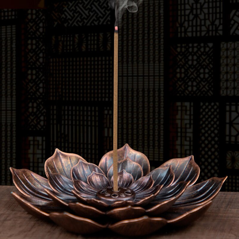 Large Lotus Leaf Incense Holer