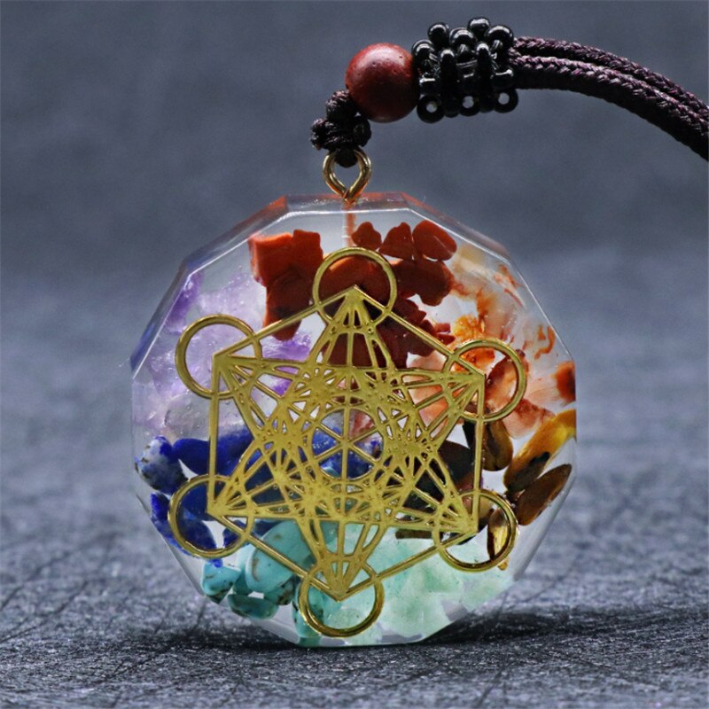 Orgone Amulet Necklace for Energy Generation & Protection