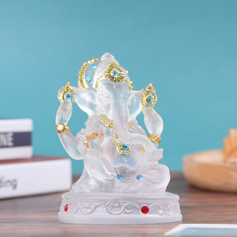 Ganesh God of Success Statue Transparent Ornament