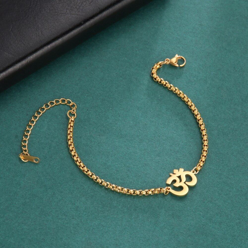 Ohm Pendant Bracelet