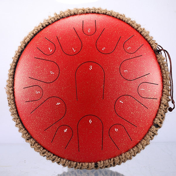 Steel Tongue Drum 13 inch 15 Tone