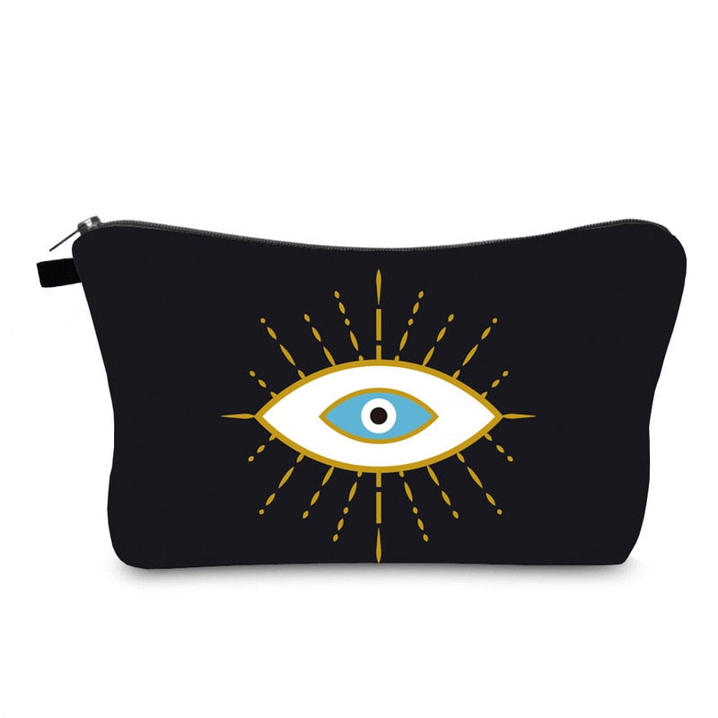 Evil Eye Portable Women Travel Bag