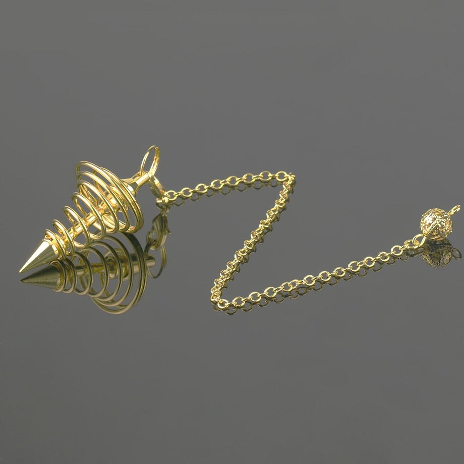 Spiral Cone Pendulum for Dowsing Divination