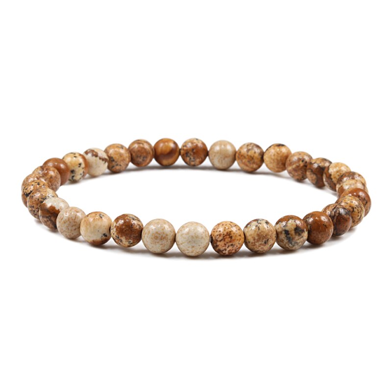 Handmade Natural Stone Bead Bracelets