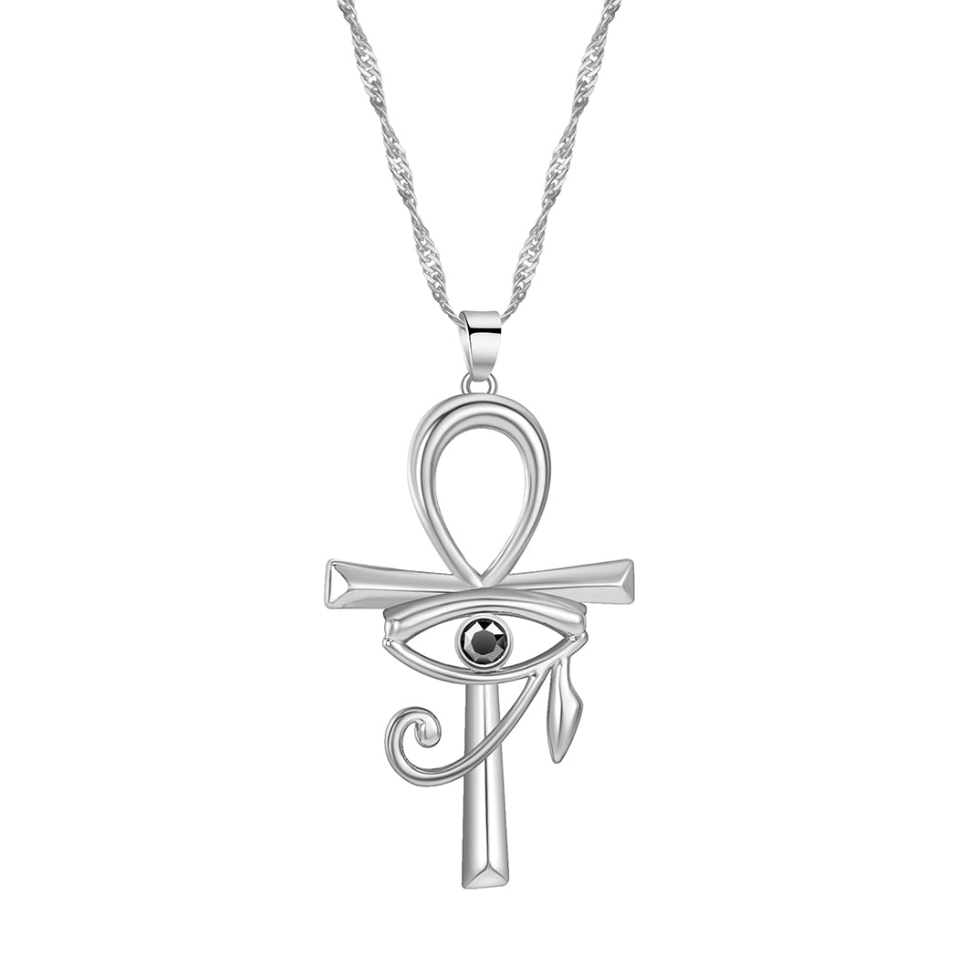 Eye of Horus Ankh Cross Protection Charm