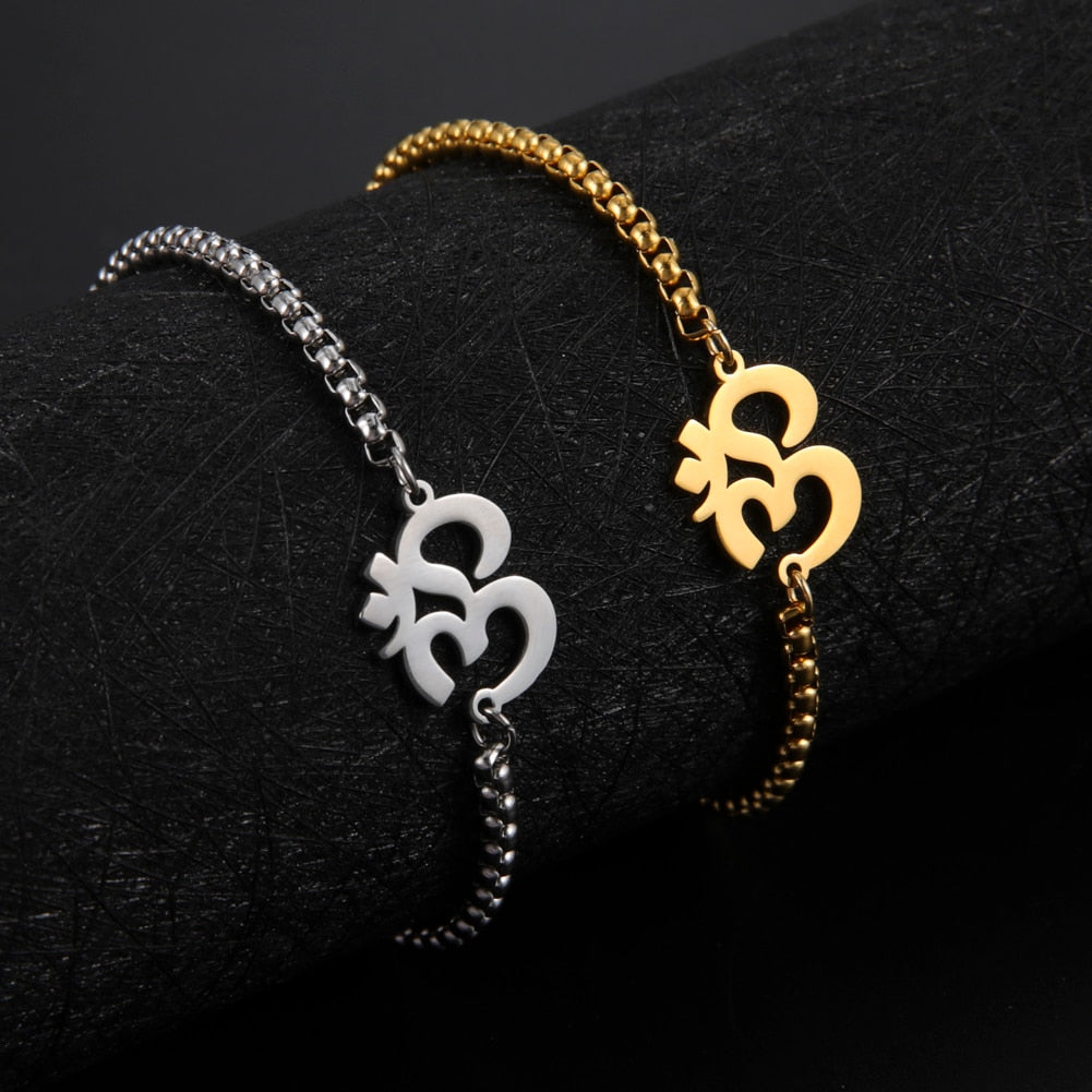 Ohm Pendant Bracelet