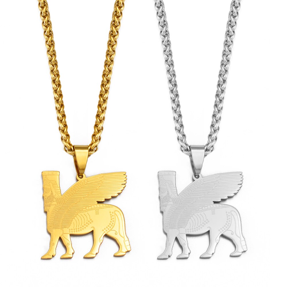 Lamassu Pendant Necklace