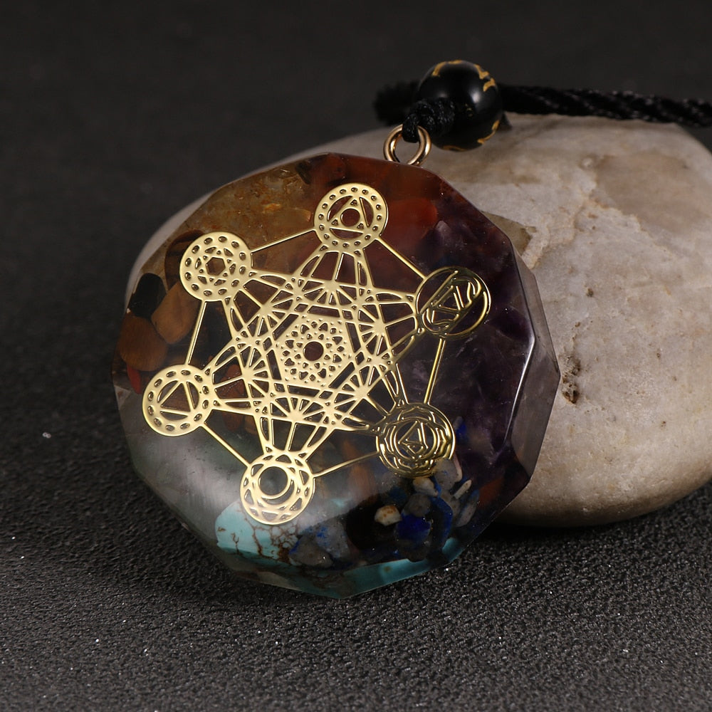 Orgone with Metatron's Cube for Energy Generation & Protection