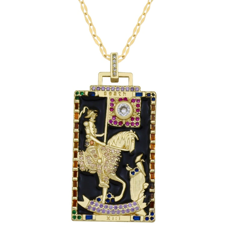 Tarot of the Major Arcana Pendant Necklace