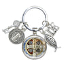 Saint Benedict Medallion Keychain