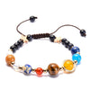 Eight Planets Natural Stone Bracelet