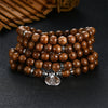 108 Prayer Bead Mala Handmade From Natural Sandalwood