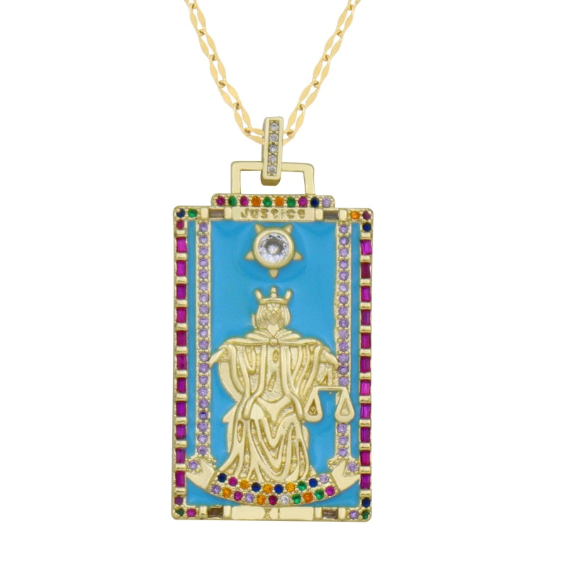 Tarot of the Major Arcana Pendant Necklace