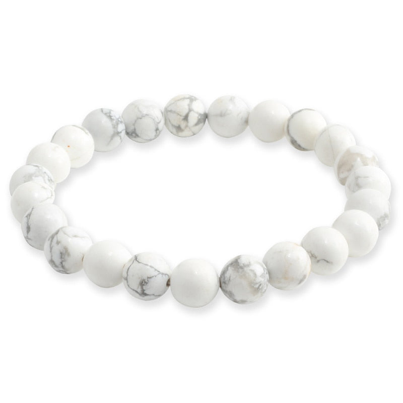 Handmade Natural Stone Bead Bracelets