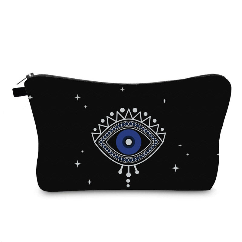 Evil Eye Portable Women Travel Bag