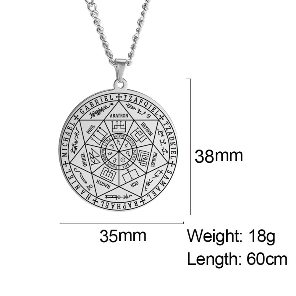 Seal of the Seven Archangels Amulet & Necklace