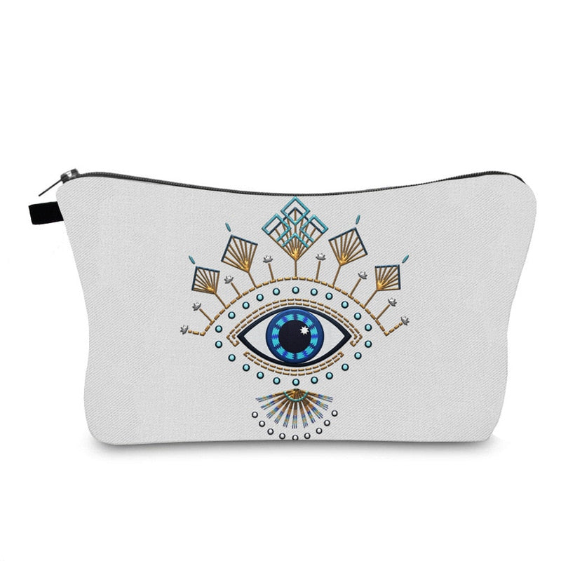 Evil Eye Portable Women Travel Bag