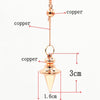 Metal Charm Spin Top Pendulum For Dowsing & Divination