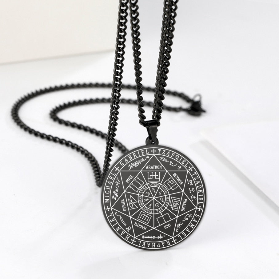 Seal of the Seven Archangels Amulet & Necklace