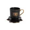 Evil Eye Luxury Coffee Cup Saucer Set