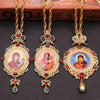 Holy Cross Necklace 8 Byzantine Style Amulets