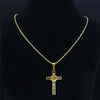 Crystal Crucifix with Saint Benedict Medal