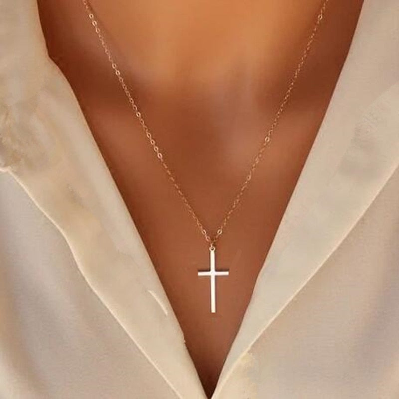 Cross Pendant Necklace for Women