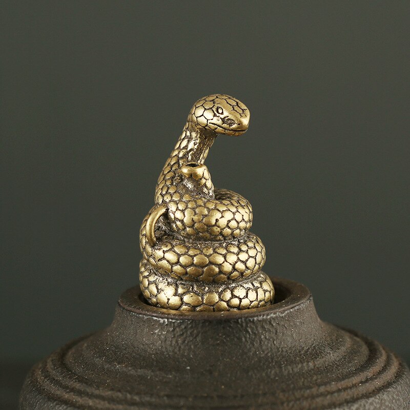 Serpent Incense Holder of Brass