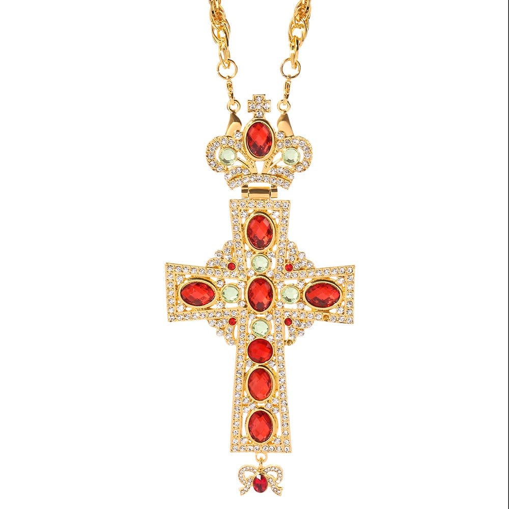 Holy Cross Amulet in Byzantine Style