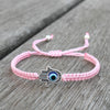 Evil Eye Hand of Fatima Braided Bracelet