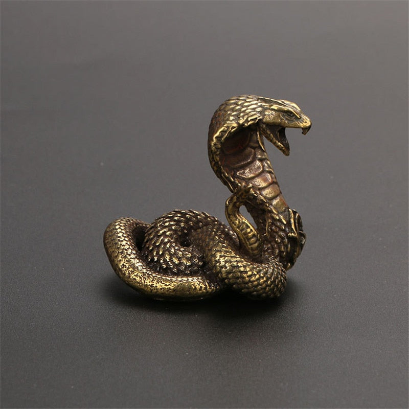 Bronze Cobra Statue