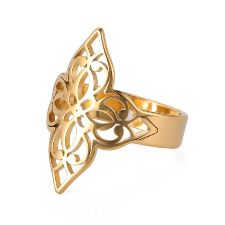 Wiccan Knot Ring for Women