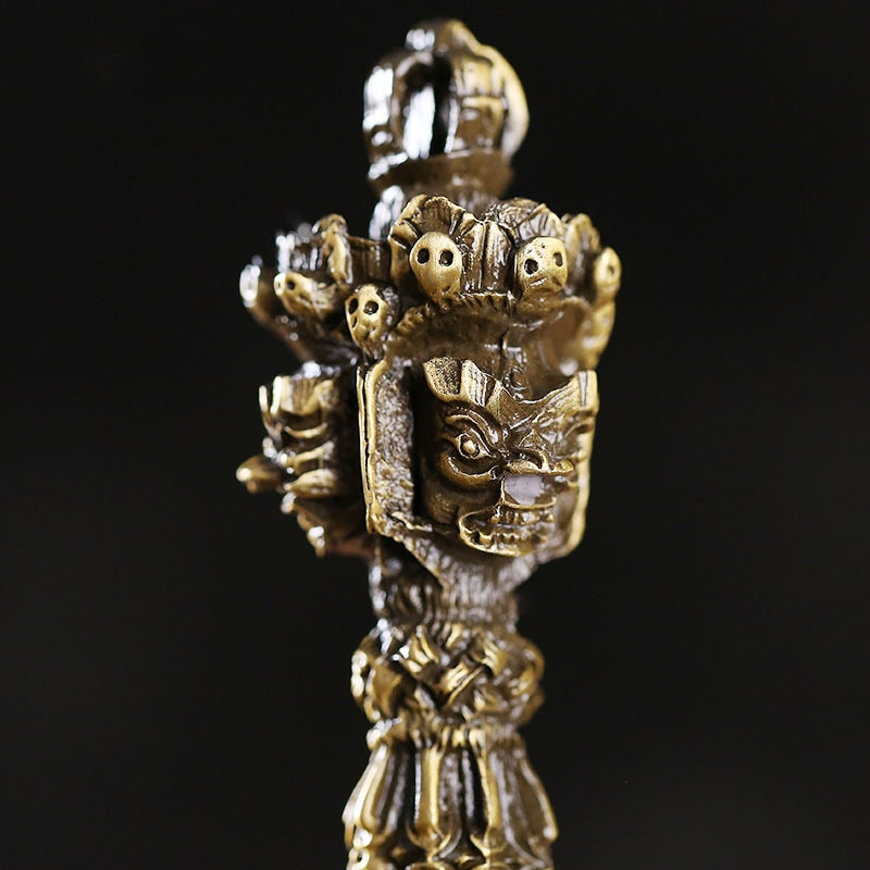 Tibetan Buddhist Bronze Dagger