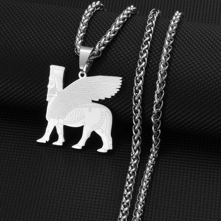 Lamassu Pendant Necklace