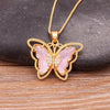 Butterfly Crystal Pendant