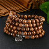 108 Prayer Bead Mala Handmade From Natural Sandalwood