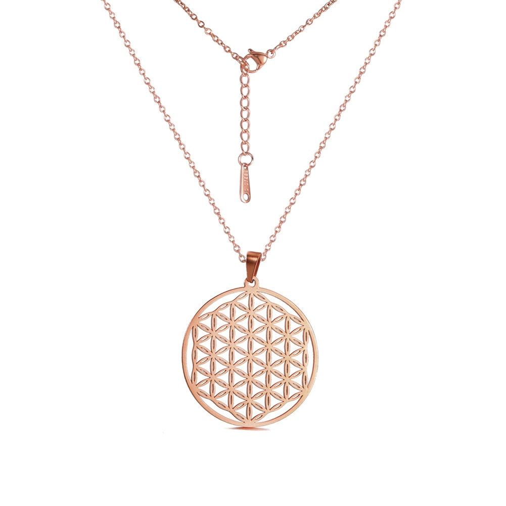 Flower of Life Pendent Necklace