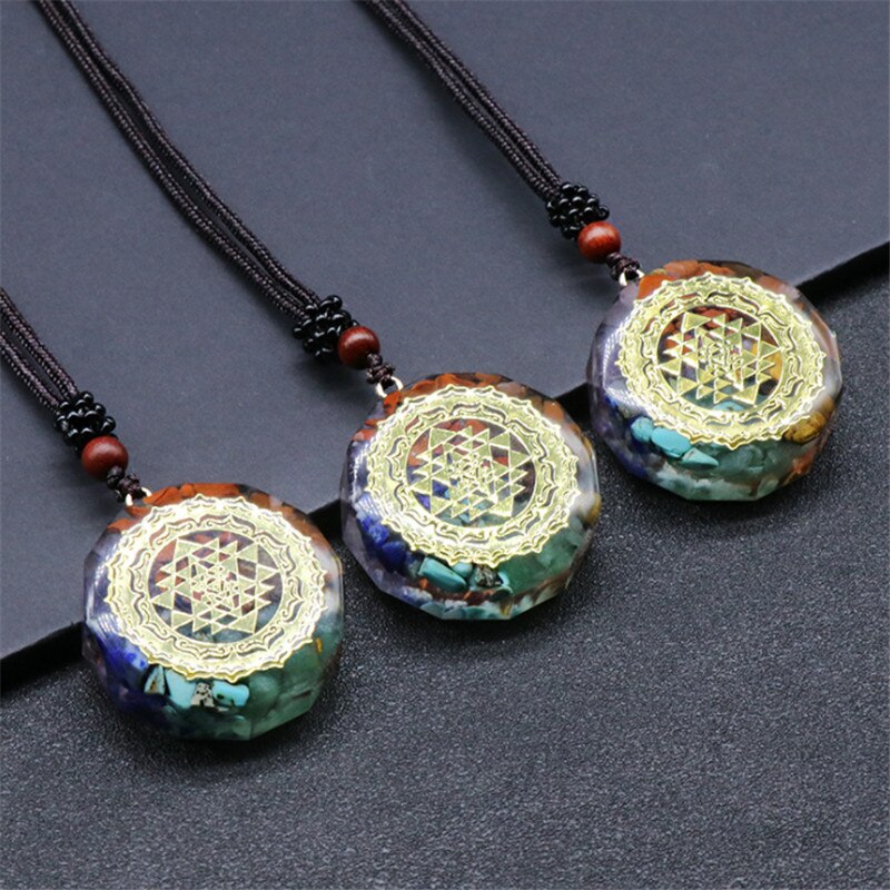 Orgone Amulet Necklace for Energy Generation & Protection