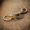 Copper Snake Keychain