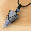 Natural Healing Crystal Pendant Necklace