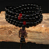 108 Bead Mala with Pendants Handmade