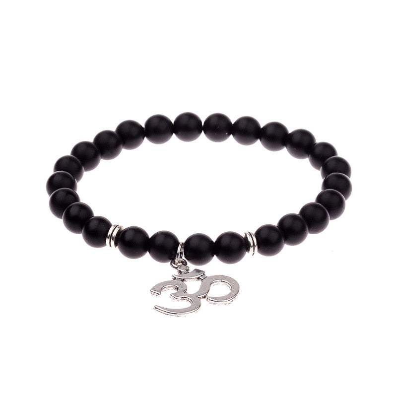 Buddha Charm Bead Bracelet