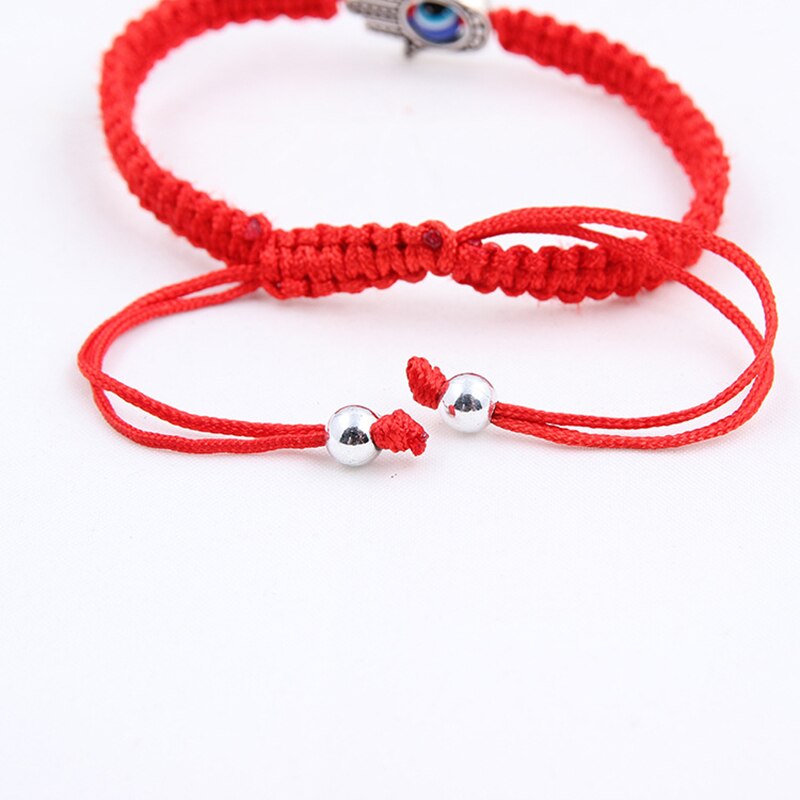 Evil Eye Lucky Red Handmade Charm Bracelet