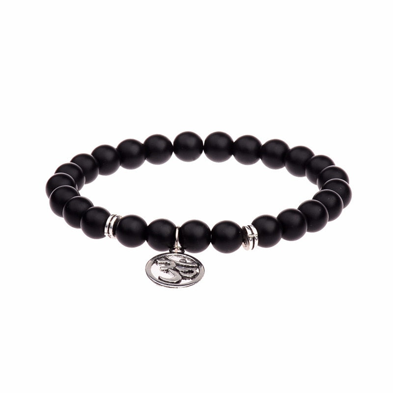 Buddha Charm Bead Bracelet