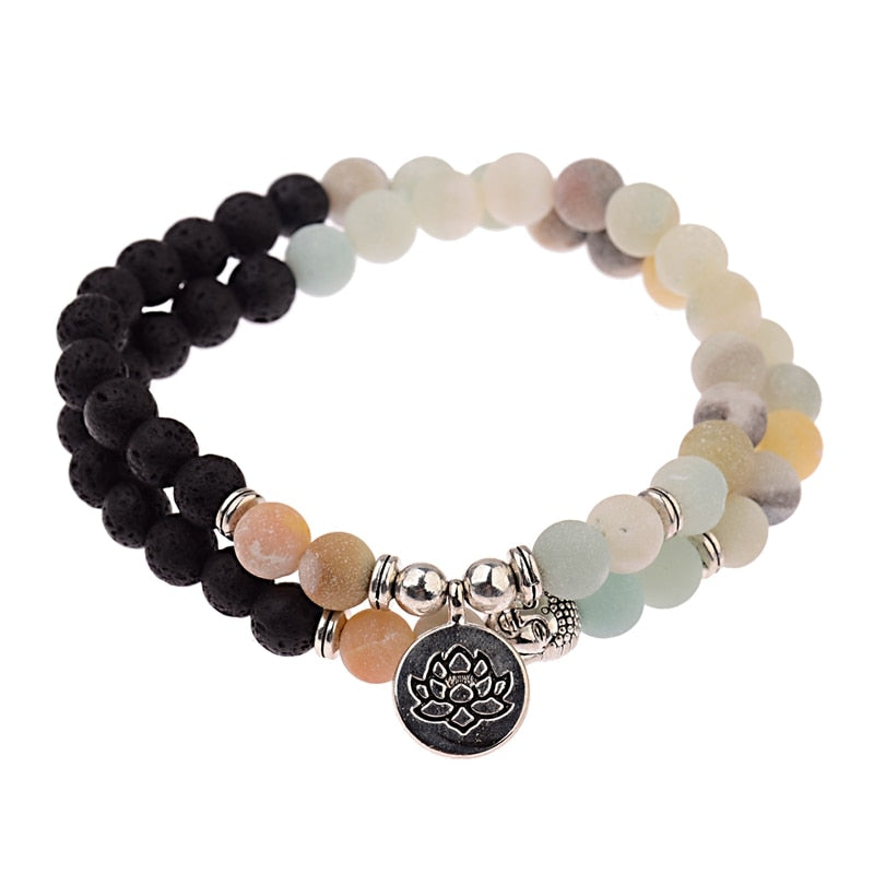 Buddha Charm Bead Bracelet